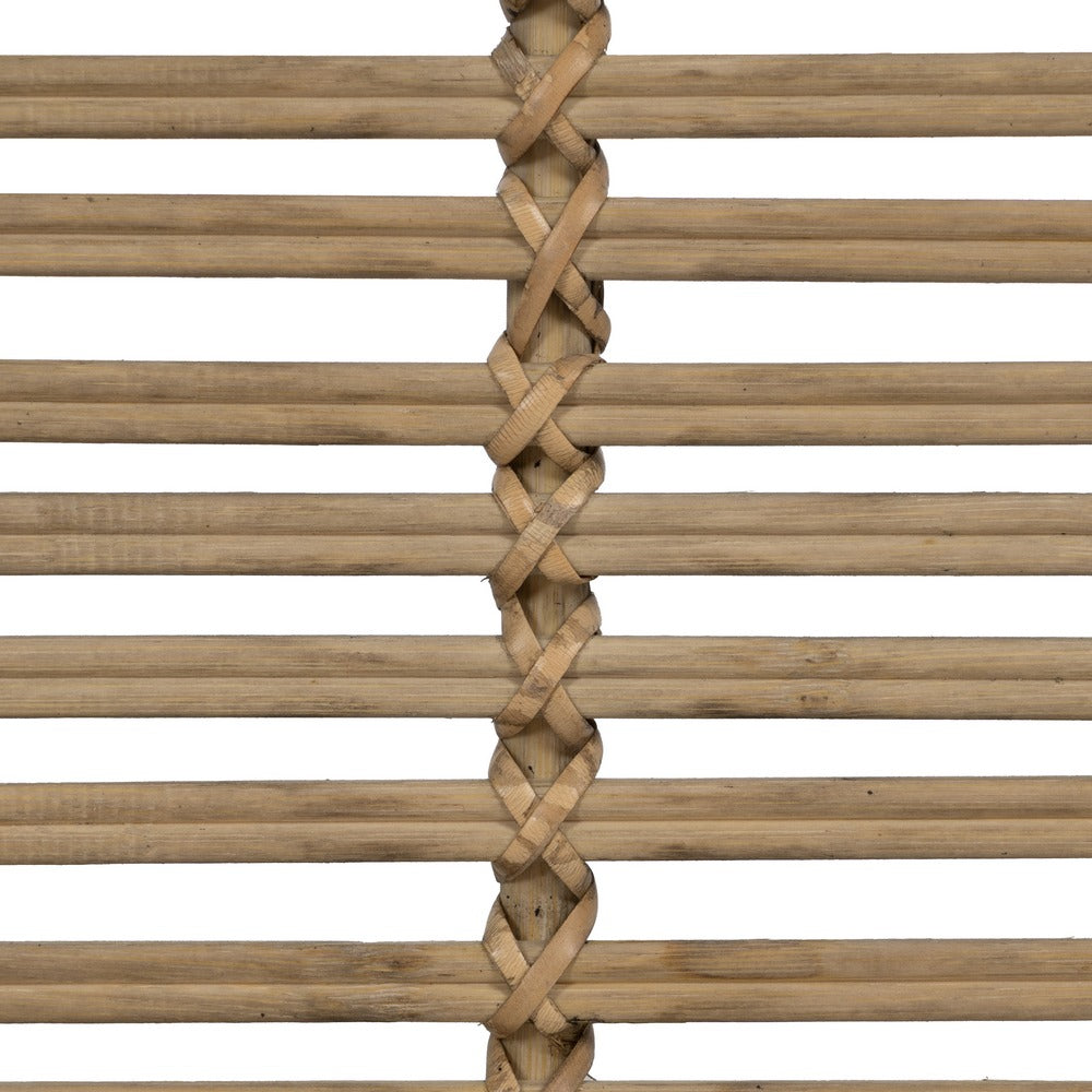 S/3 NATURAL BAMBOO SIDE TABLES 57 X 38 X 55 CM