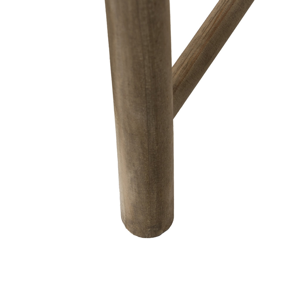 S/3 NATURAL BAMBOO SIDE TABLES 57 X 38 X 55 CM