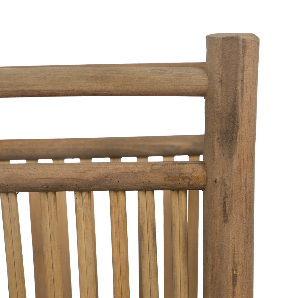 S/2 PARAGÜEROS NATURAL BAMBÚ 24,50 X 24,50 X 62 CM