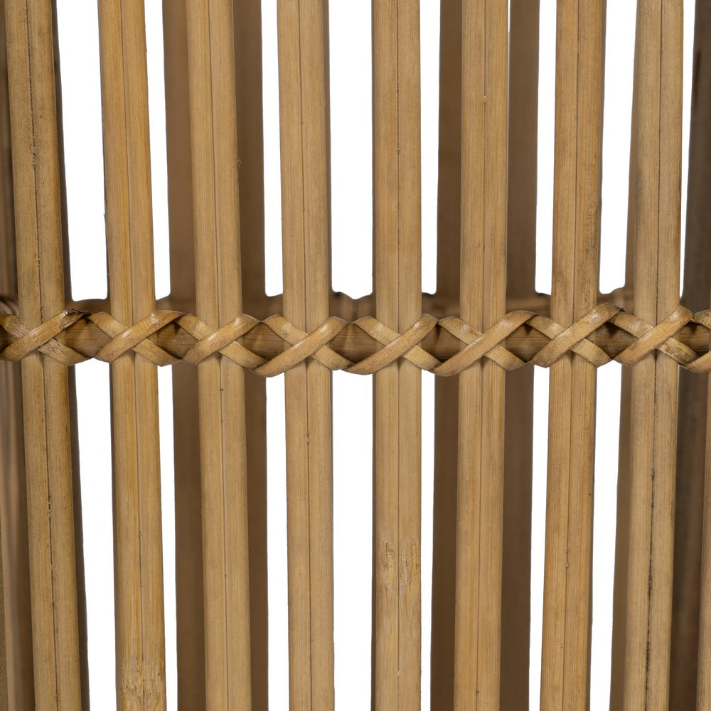 S/2 PARAGÜEROS NATURAL BAMBÚ 24,50 X 24,50 X 62 CM