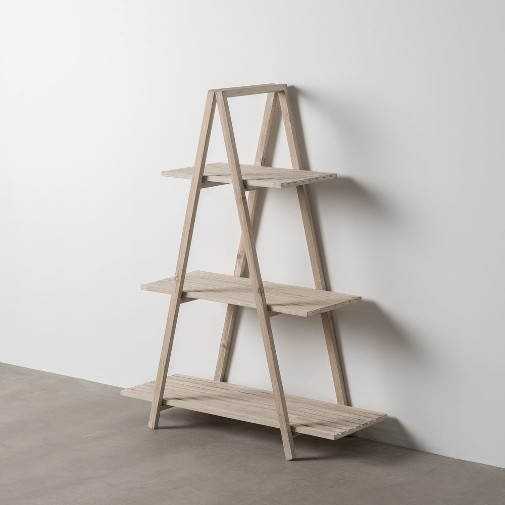 ESTANTER�A NATURAL MADERA 98 X 38 X 127 CM
