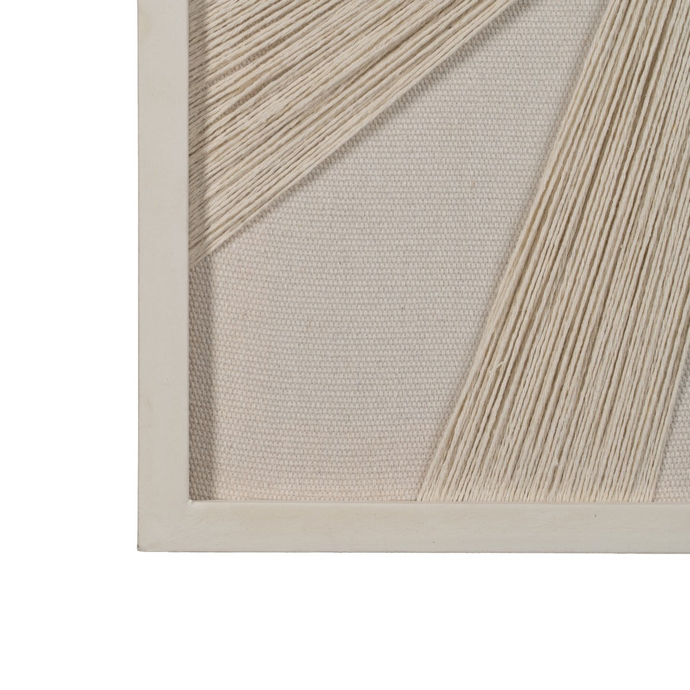 BEIGE DM-WOOD DECORATIVE PICTURE 60 X 3 X 80 CM