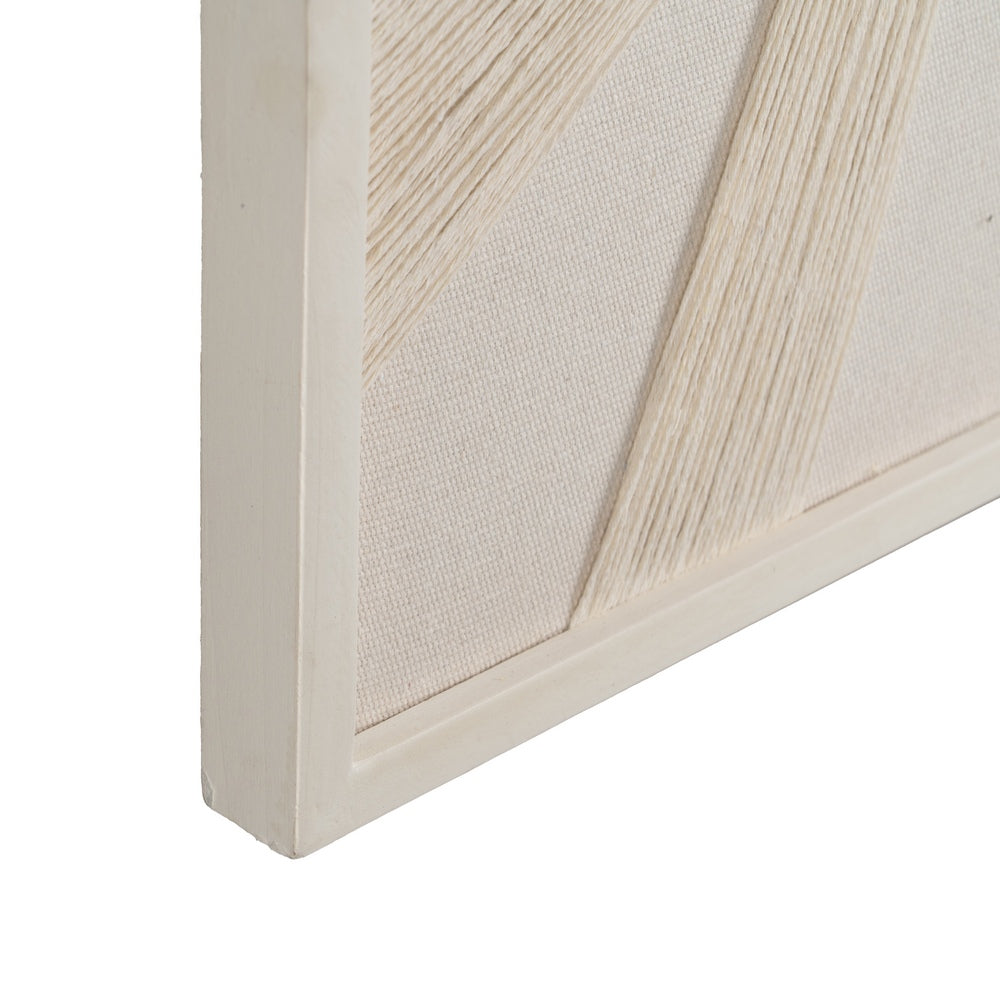 BEIGE DM-WOOD DECORATIVE PICTURE 60 X 3 X 80 CM