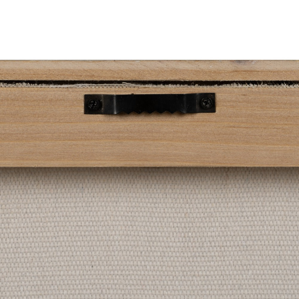 BEIGE DM-WOOD DECORATIVE PICTURE 60 X 3 X 80 CM