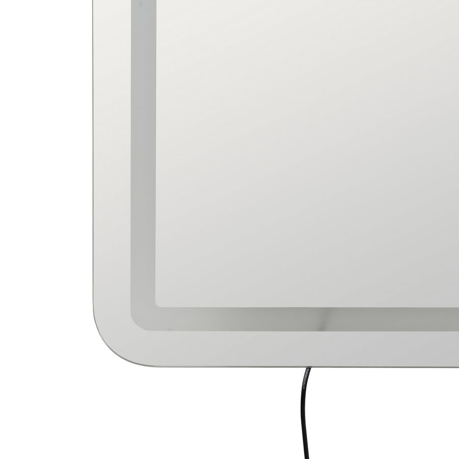 MIRROR WITH LED LIGHT DECORATION 60 X 3 X 80 CM