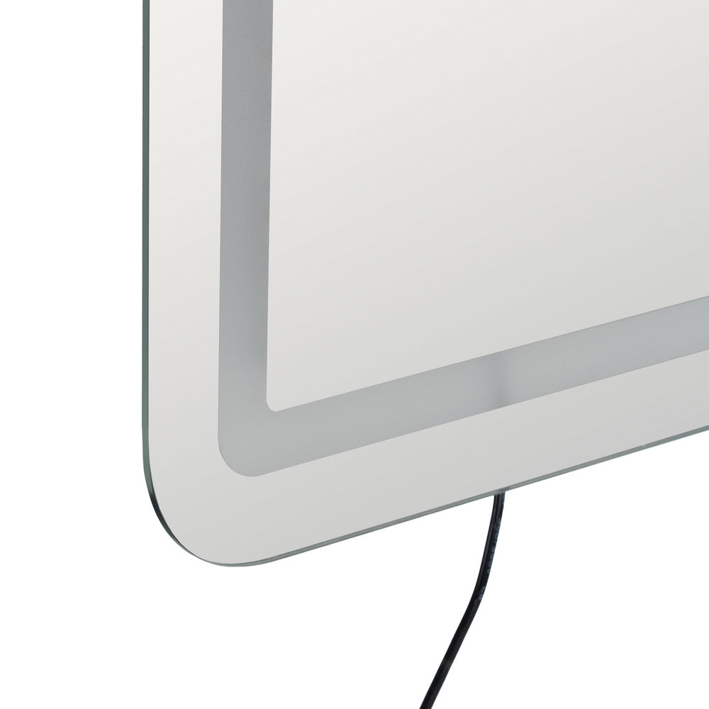MIRROR WITH LED LIGHT DECORATION 60 X 3 X 80 CM