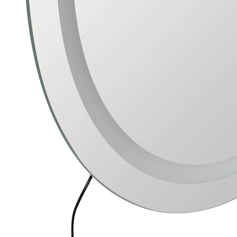 MIRROR WITH LED LIGHT DECORATION 60 X 3 X 80 CM