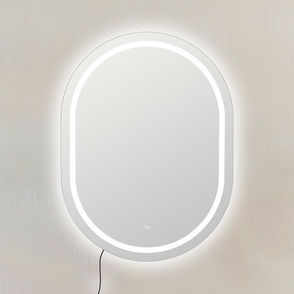 ESPEJO CON LUZ LED DECORACI�N 60 X 3 X 80 CM