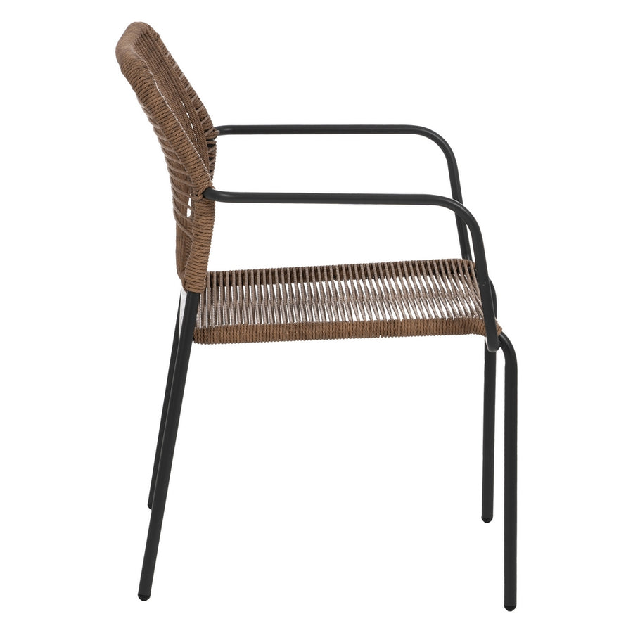 SILLA APILABLE ACERO EXTERIOR 53 X 63 X 78 CM