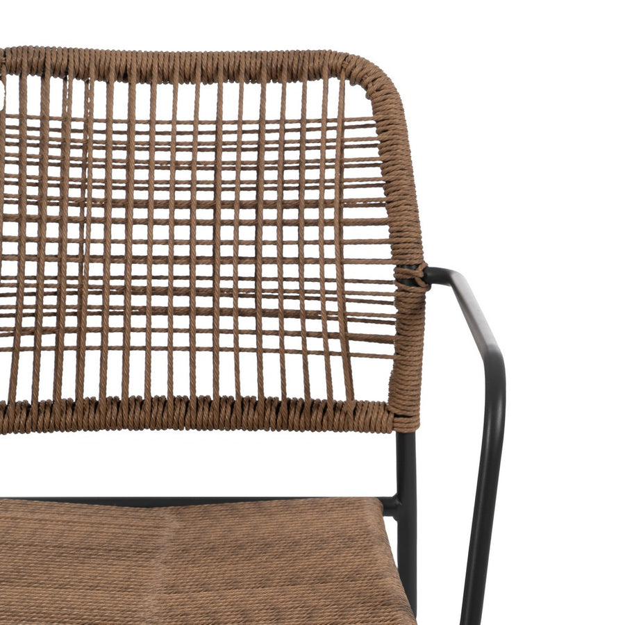 SILLA APILABLE ACERO EXTERIOR 53 X 63 X 78 CM