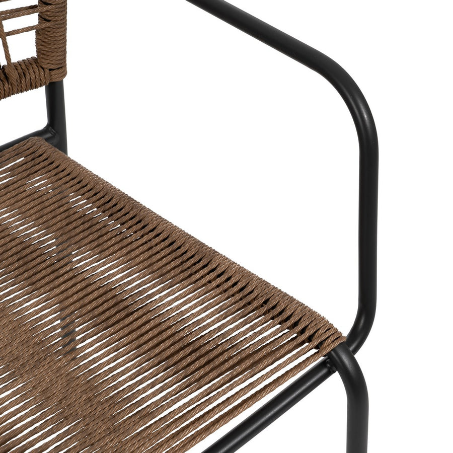 SILLA APILABLE ACERO EXTERIOR 53 X 63 X 78 CM