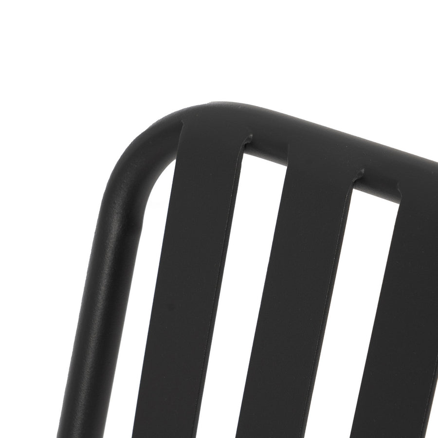SILLA APILABLE ANTRACITA ACERO EXTERIOR 52 X 57 X 87 CM