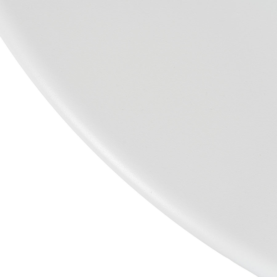 MESA AUXILIAR PLEGABLE BLANCO ACERO 70 X 70 X 72 CM