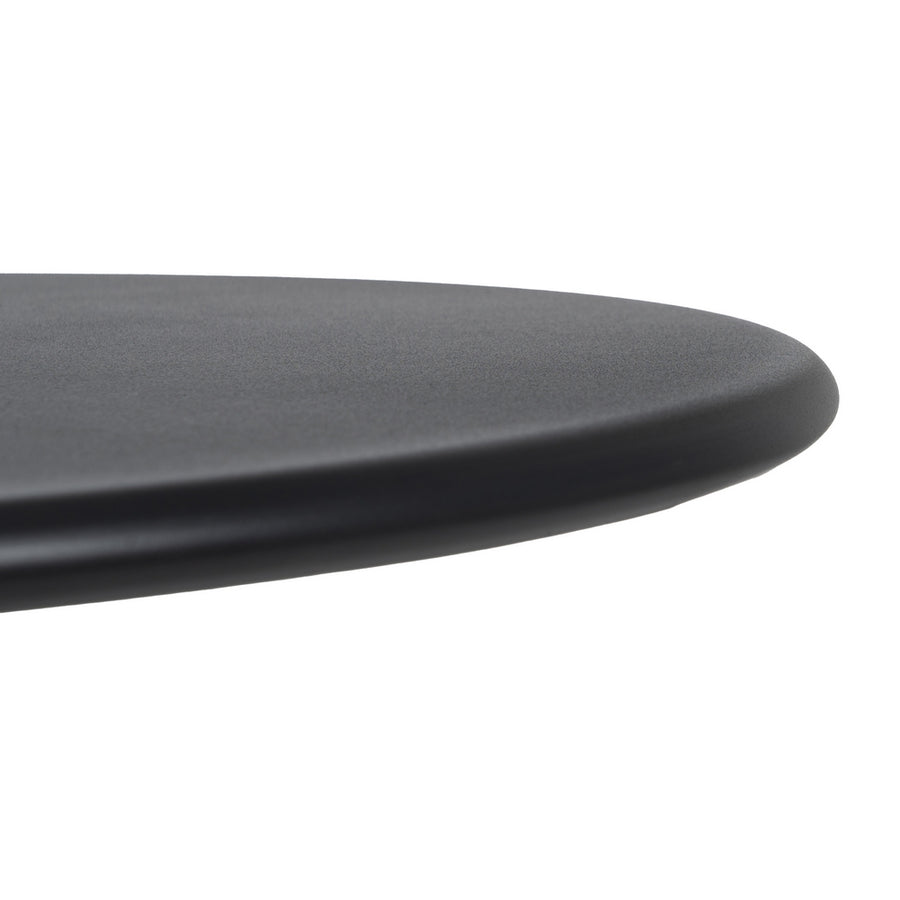 MESA AUXILIAR PLEGABLE ANTRACITA ACERO 70 X 70 X 72 CM