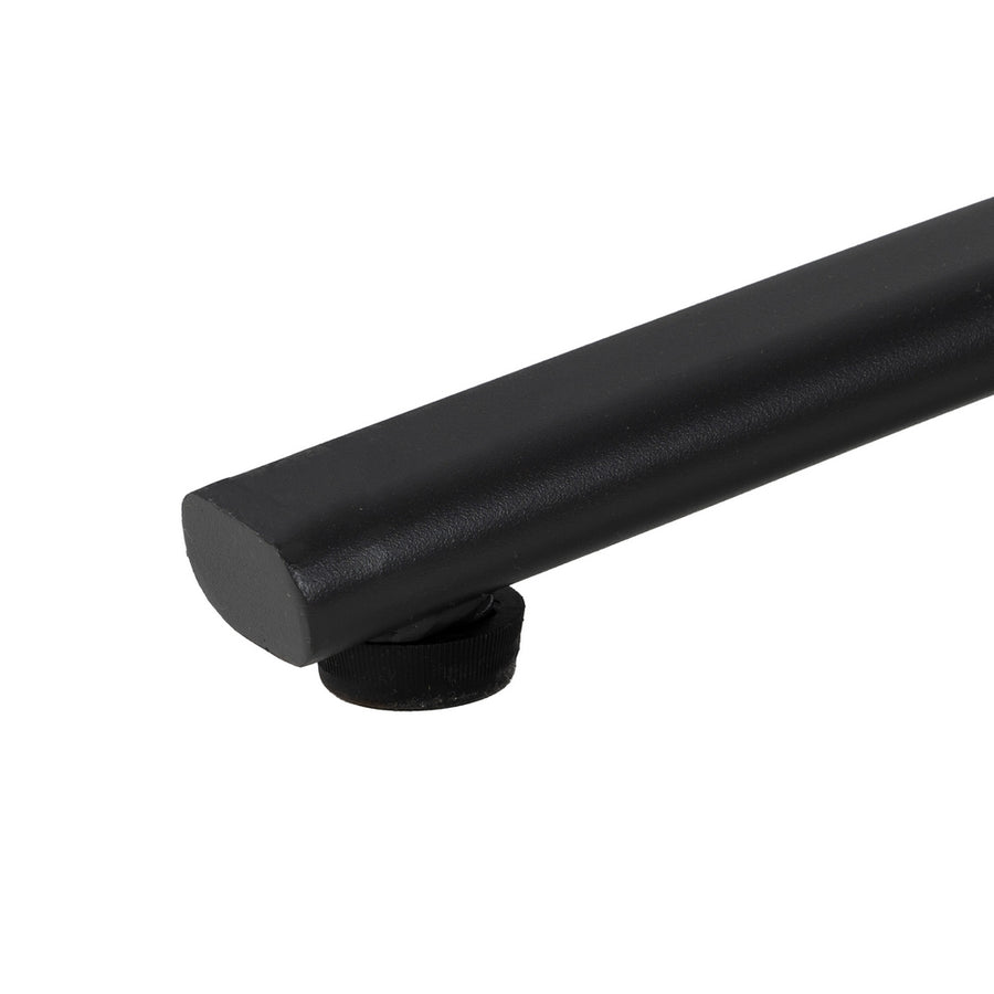 MESA AUXILIAR PLEGABLE ANTRACITA ACERO 70 X 70 X 72 CM