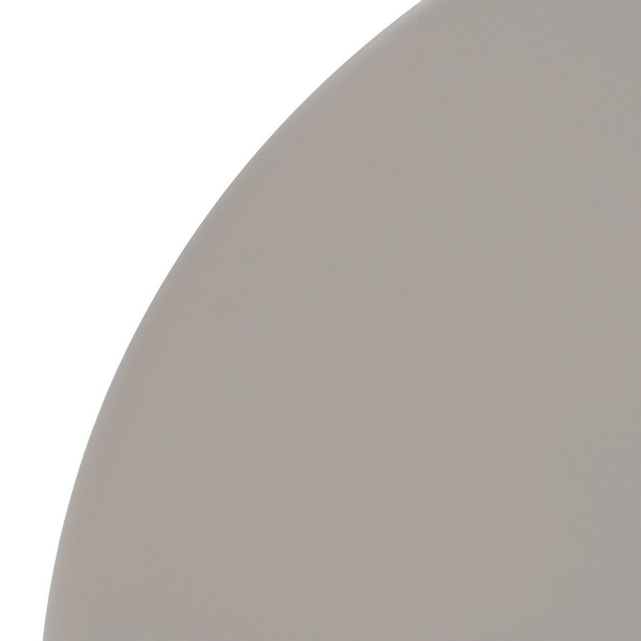 MESA AUXILIAR PLEGABLE TAUPE ACERO 70 X 70 X 72 CM