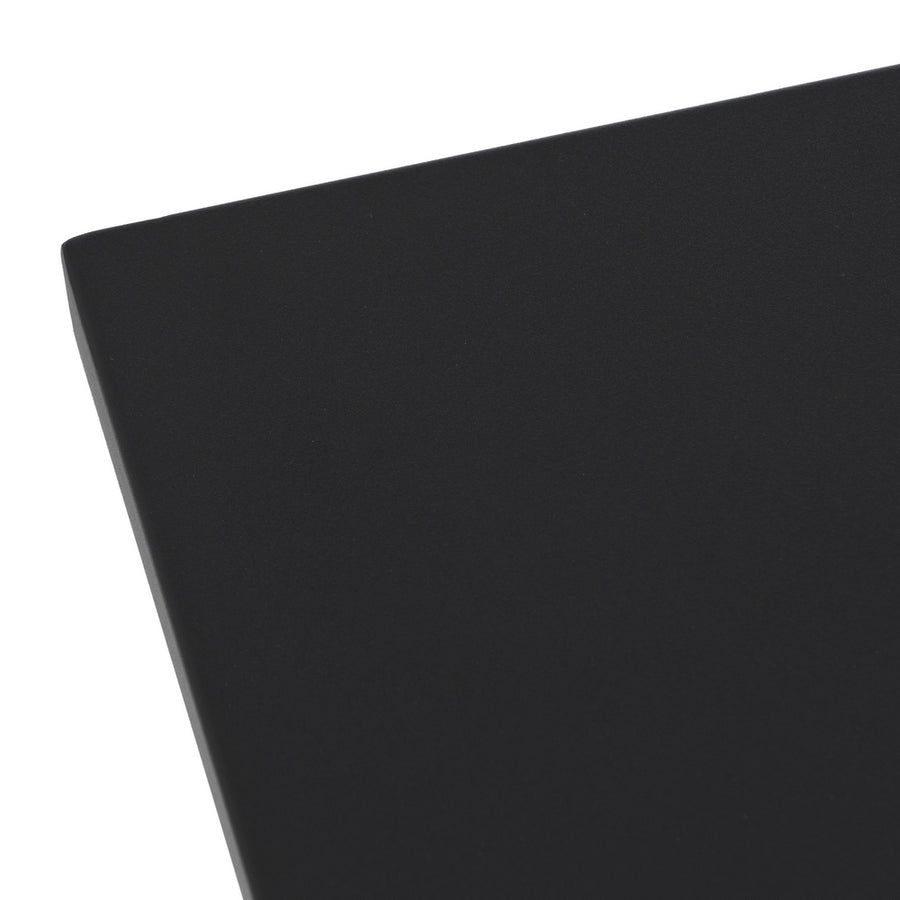 MESA AUXILIAR PLEGABLE ANTRACITA ACERO 70 X 70 X 74 CM