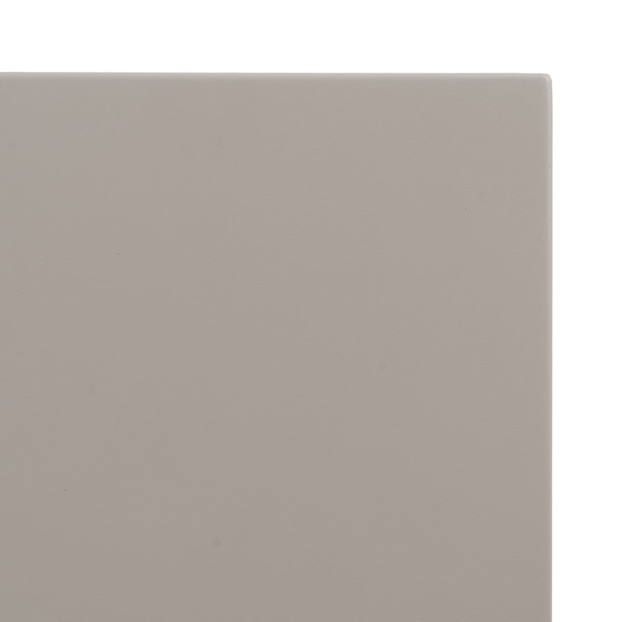 MESA AUXILIAR PLEGABLE TAUPE ACERO 70 X 70 X 74 CM