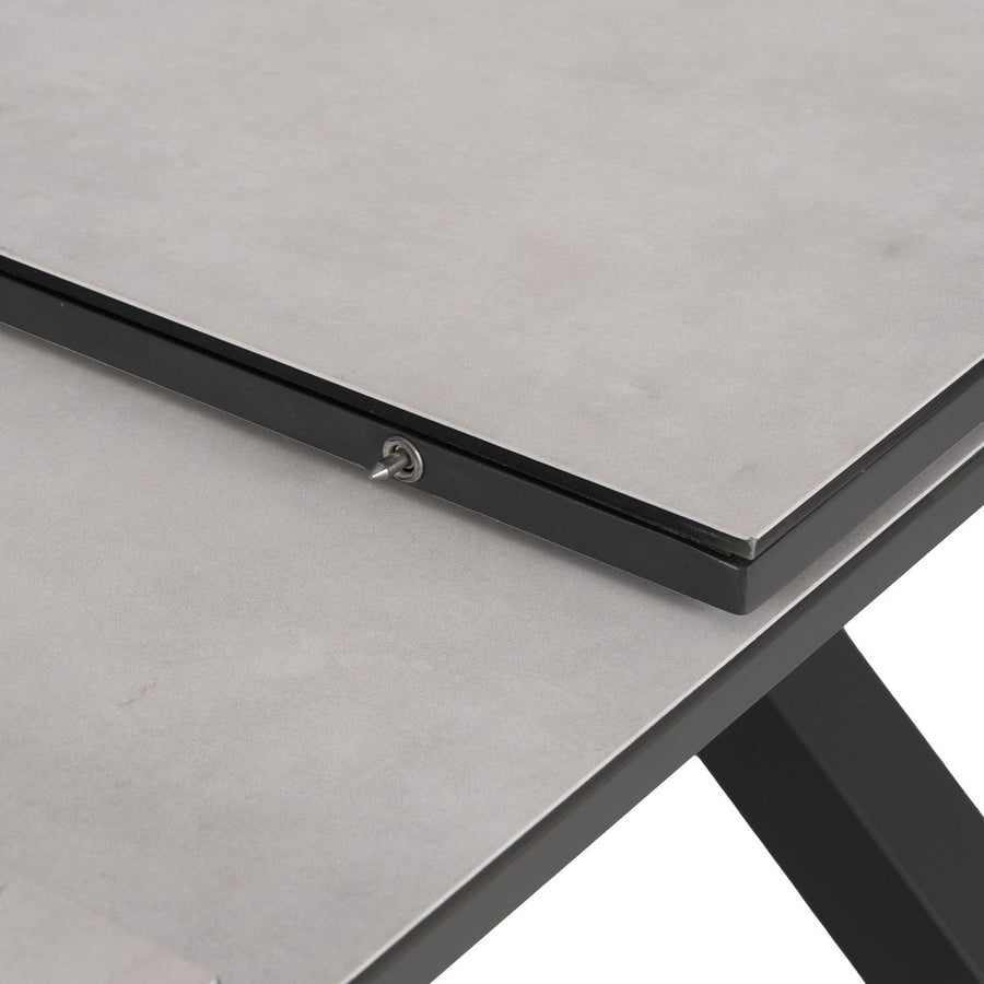 MESA COMEDOR EXTENSIBLE BLANCO 180 X 100 X 77 CM