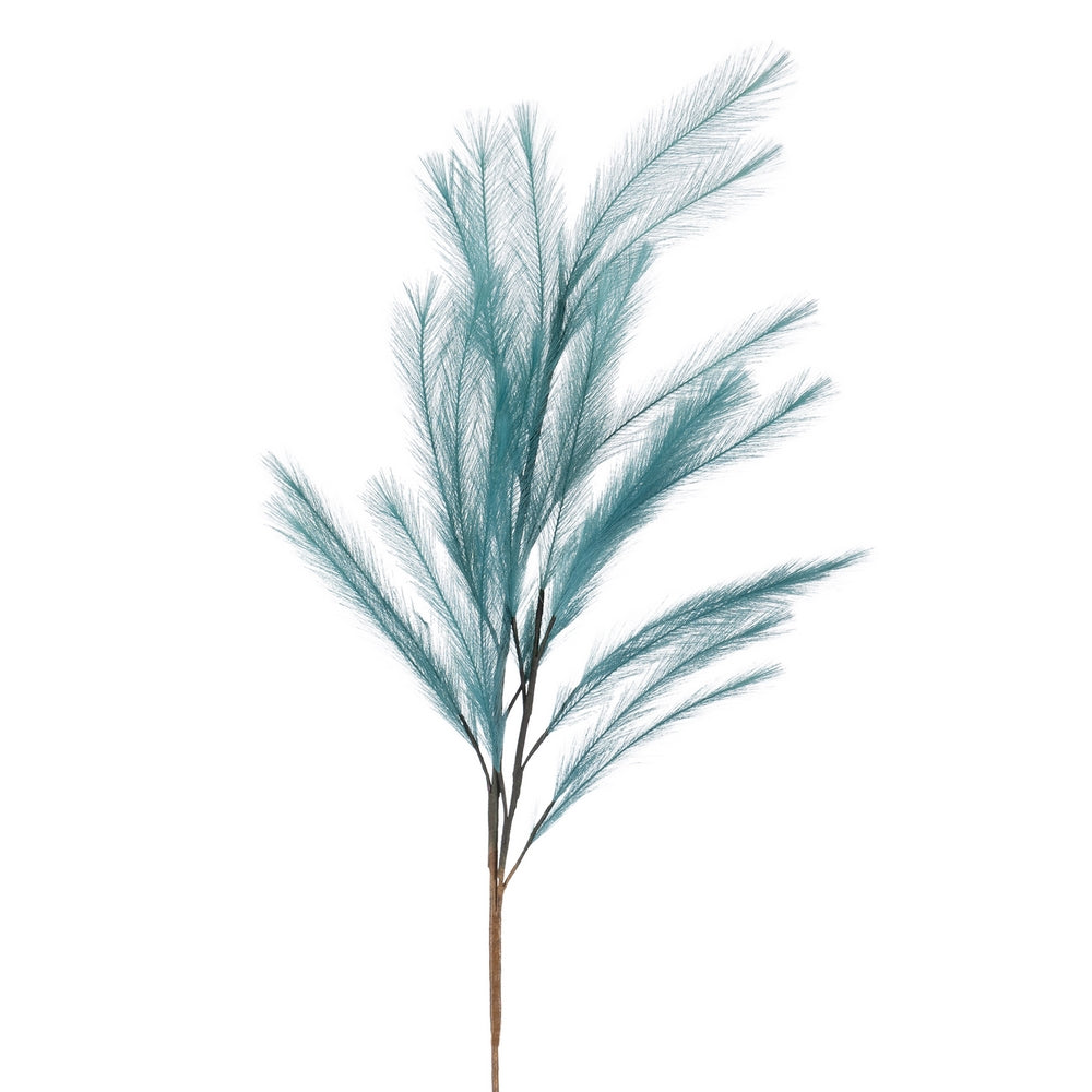 BLUE NYLON DECORATIVE BRANCH 110 CM