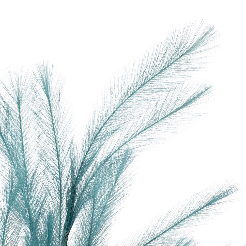 BLUE NYLON DECORATIVE BRANCH 110 CM