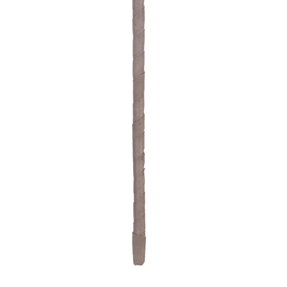 WHITE ROSE NYLON DECORATION BRANCH 110 CM