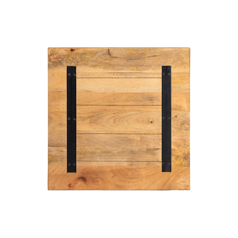 TABLERO MESA NATURAL MADERA DE MANGO 60 X 60 X 3 CM