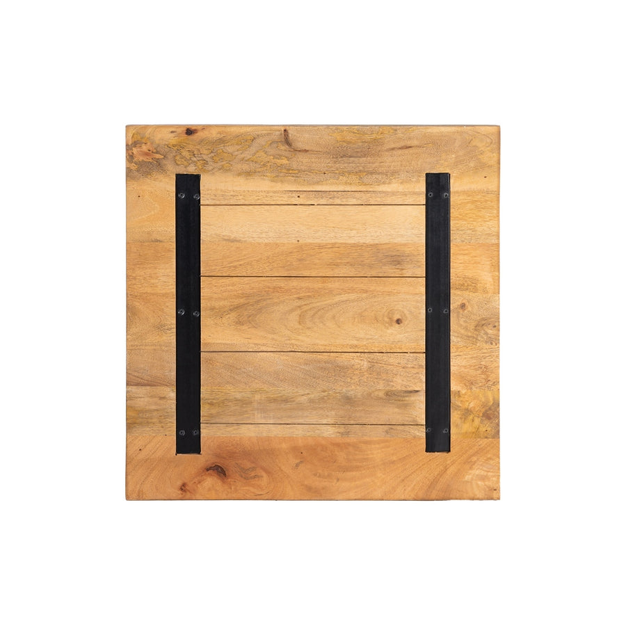 TABLERO MESA NATURAL MADERA DE MANGO 60 X 60 X 3 CM