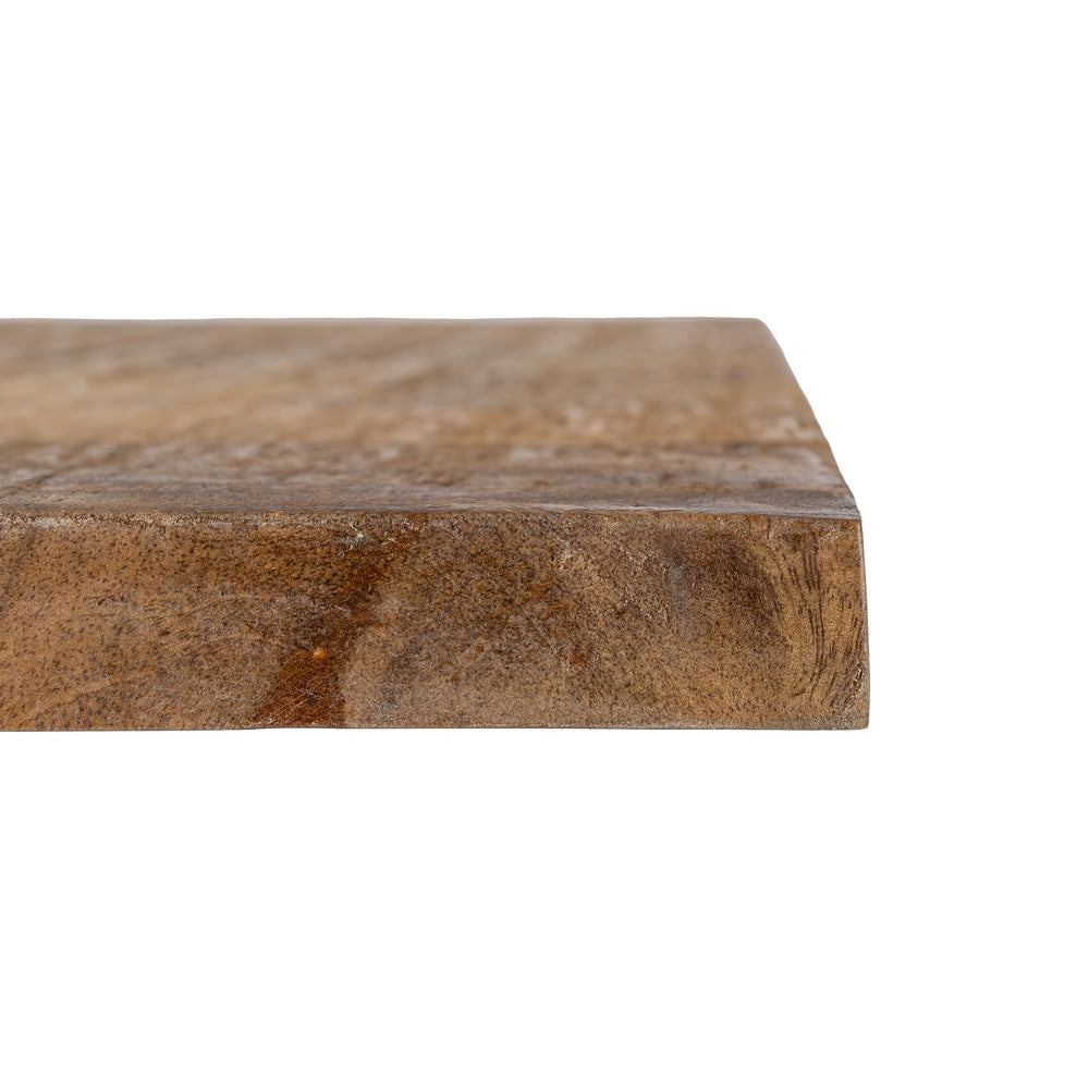 TABLERO MESA NATURAL MADERA DE MANGO 60 X 60 X 3 CM