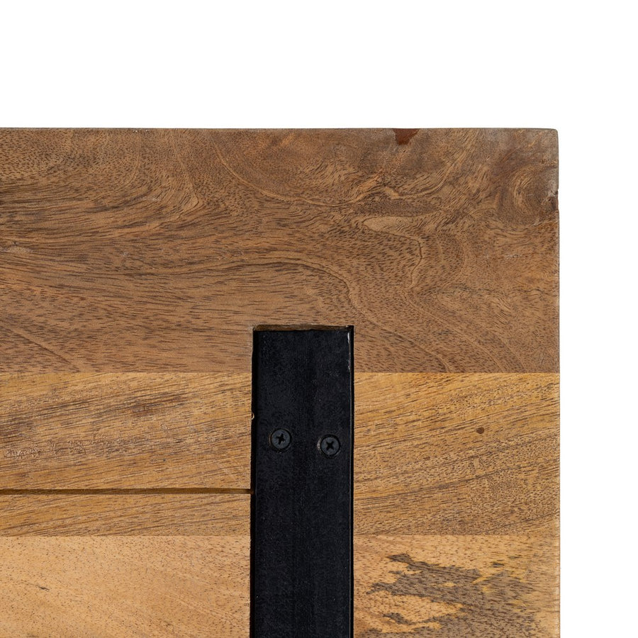 TABLERO MESA NATURAL MADERA DE MANGO 60 X 60 X 3 CM