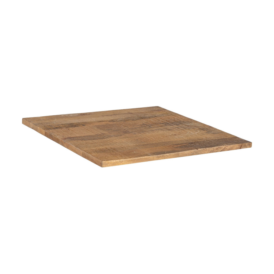 TABLERO MESA NATURAL MADERA DE MANGO 70 X 70 X 3 CM