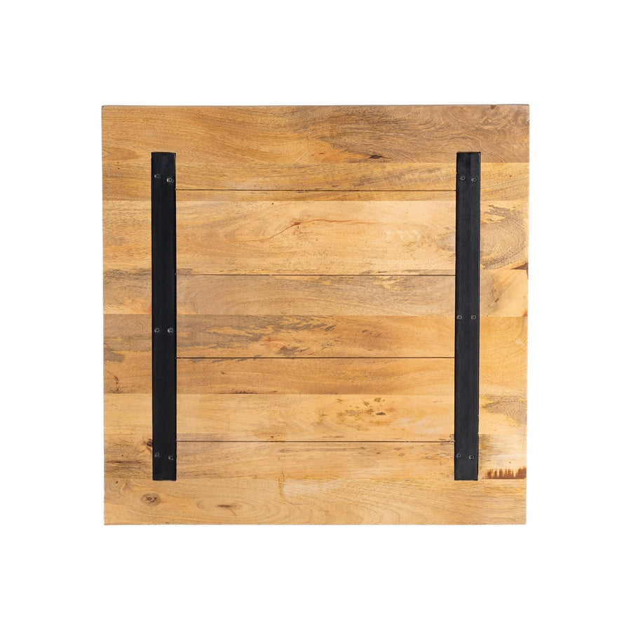 TABLERO MESA NATURAL MADERA DE MANGO 70 X 70 X 3 CM