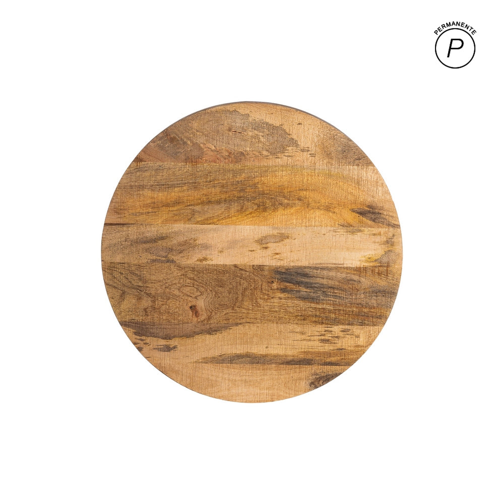 TABLERO MESA NATURAL MADERA DE MANGO 60 X 60 X 3 CM