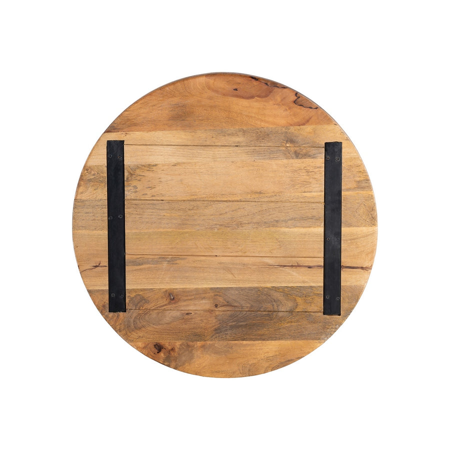 TABLERO MESA NATURAL MADERA DE MANGO 70 X 70 X 3 CM