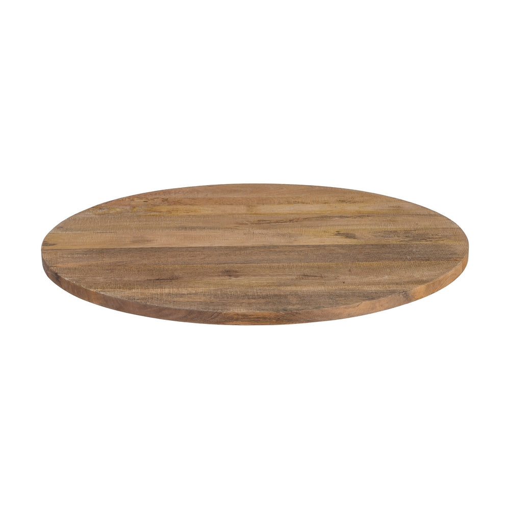 TABLERO MESA NATURAL MADERA DE MANGO 80 X 80 X 3 CM