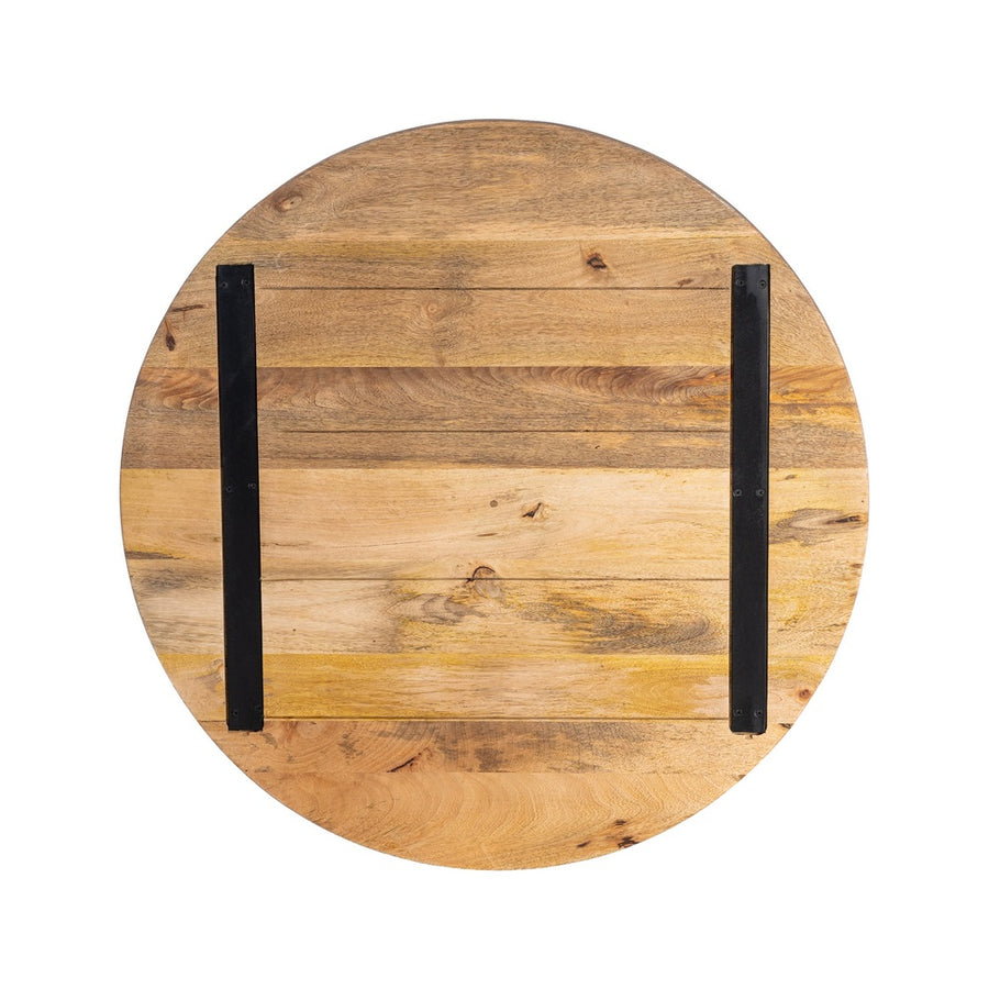 TABLERO MESA NATURAL MADERA DE MANGO 80 X 80 X 3 CM