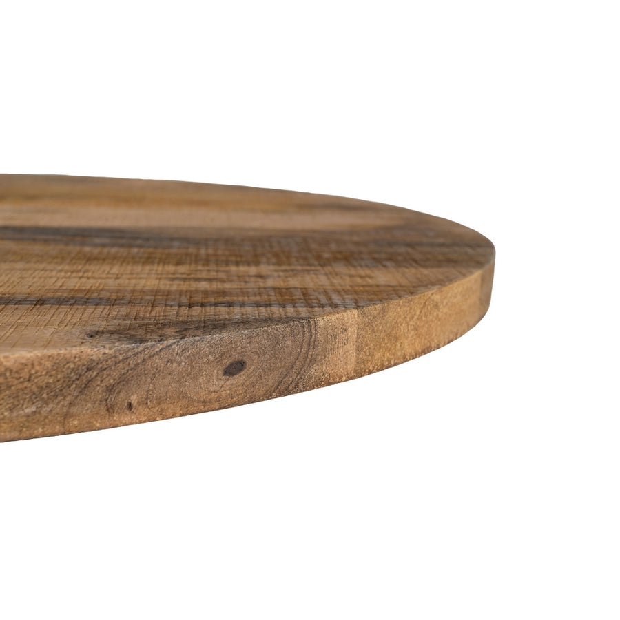 TABLERO MESA NATURAL MADERA DE MANGO 80 X 80 X 3 CM