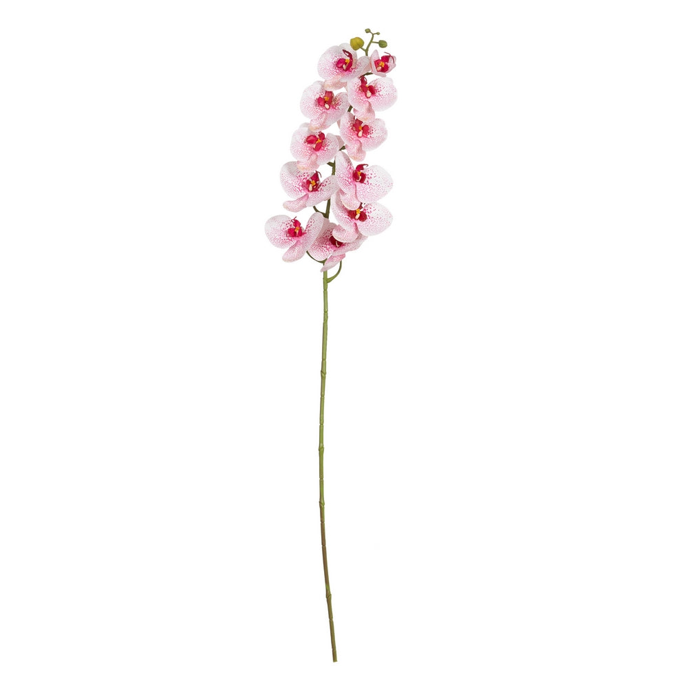 FLOR ORQUÍDEA ROSA TEJIDO DECORACIÓN 107 CM