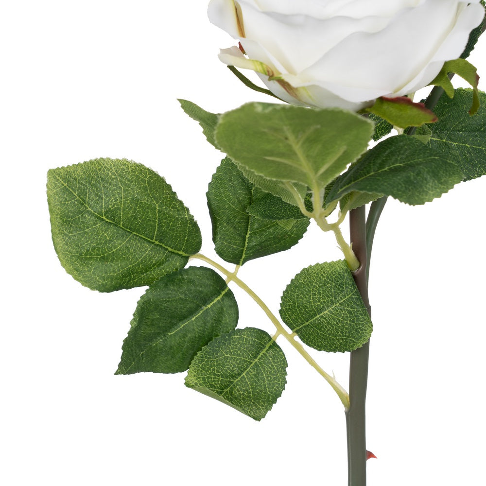 PINK WHITE FLOWER PVC-WOVEN DECORATION 69 CM