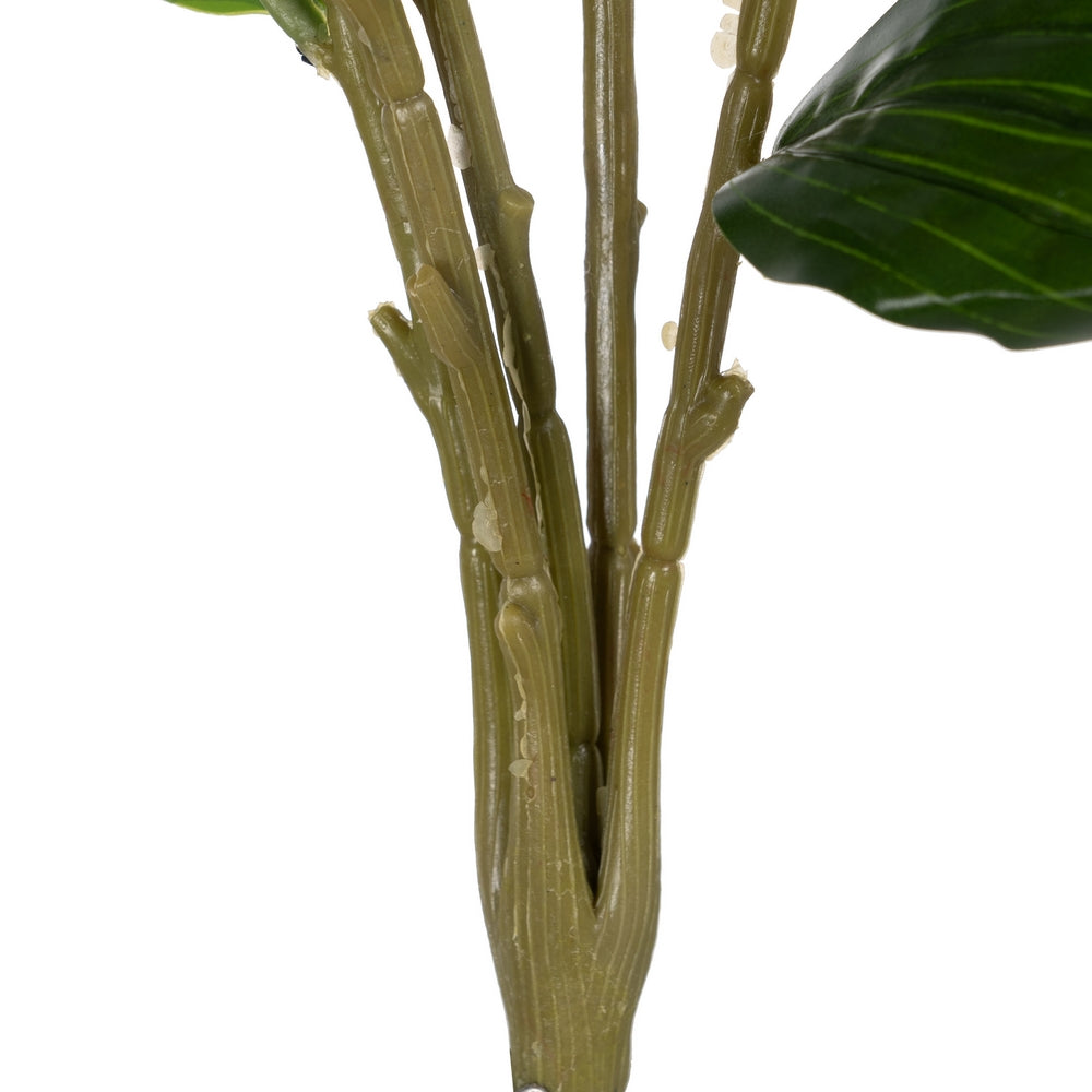 FLOR LIRIO ROSA GOMA DECORACIÓN 58 CM