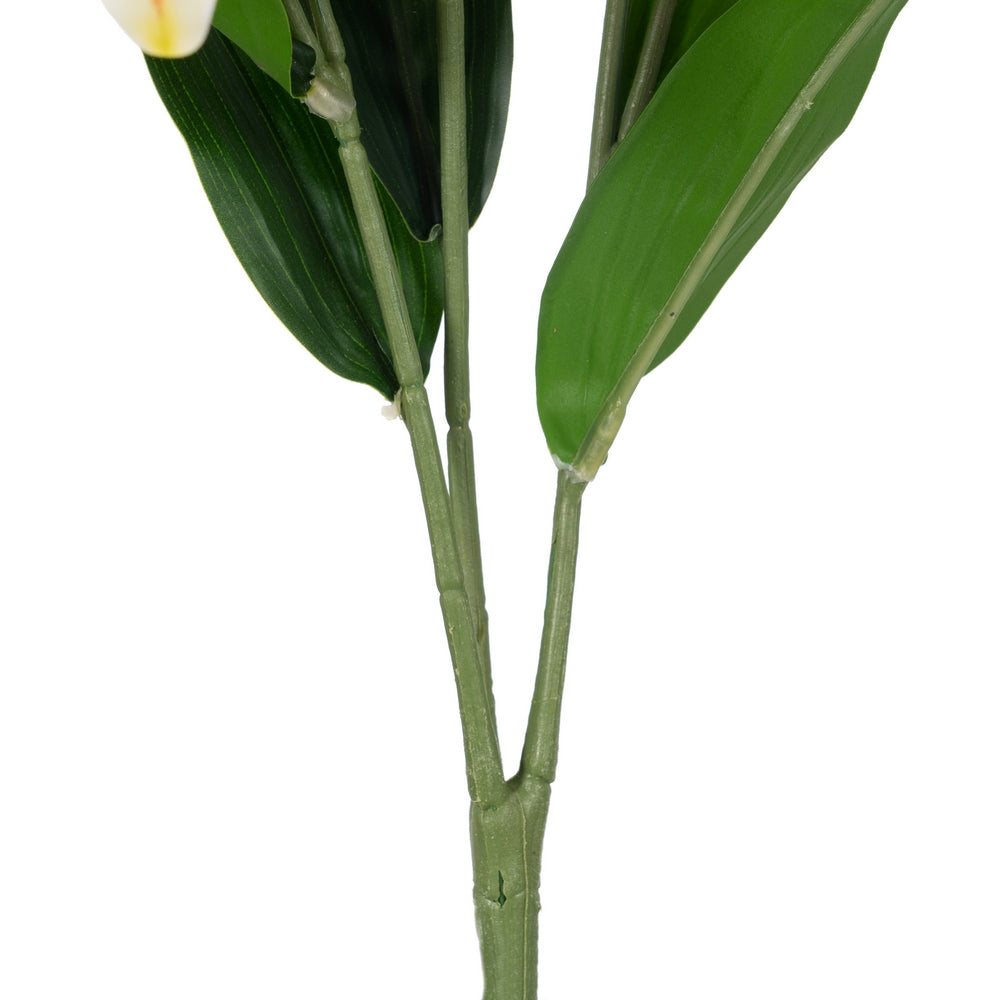 PINK LILY FLOWER RUBBER DECORATION 59 CM
