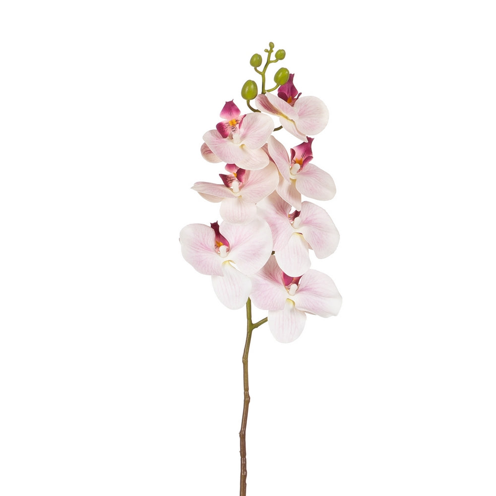 PINK ORCHID FLOWER RUBBER DECORATION 95 CM
