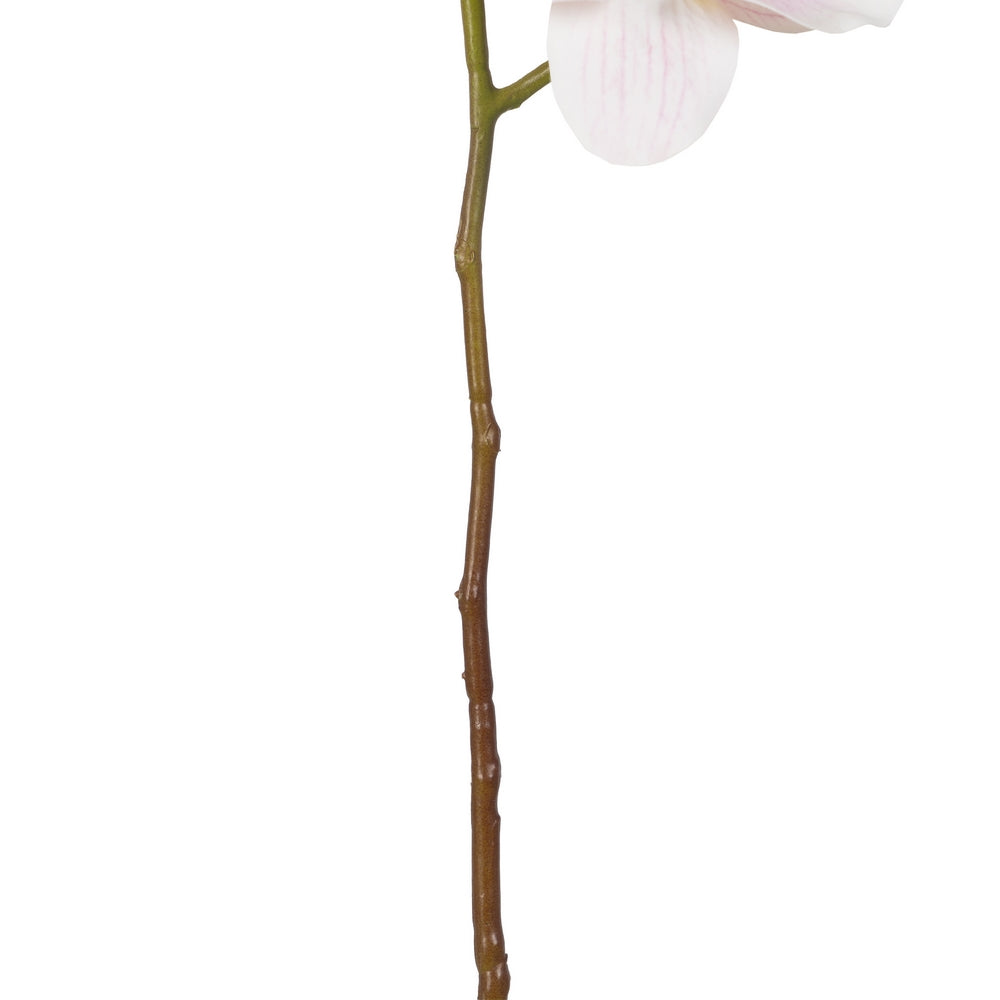 PINK ORCHID FLOWER RUBBER DECORATION 95 CM
