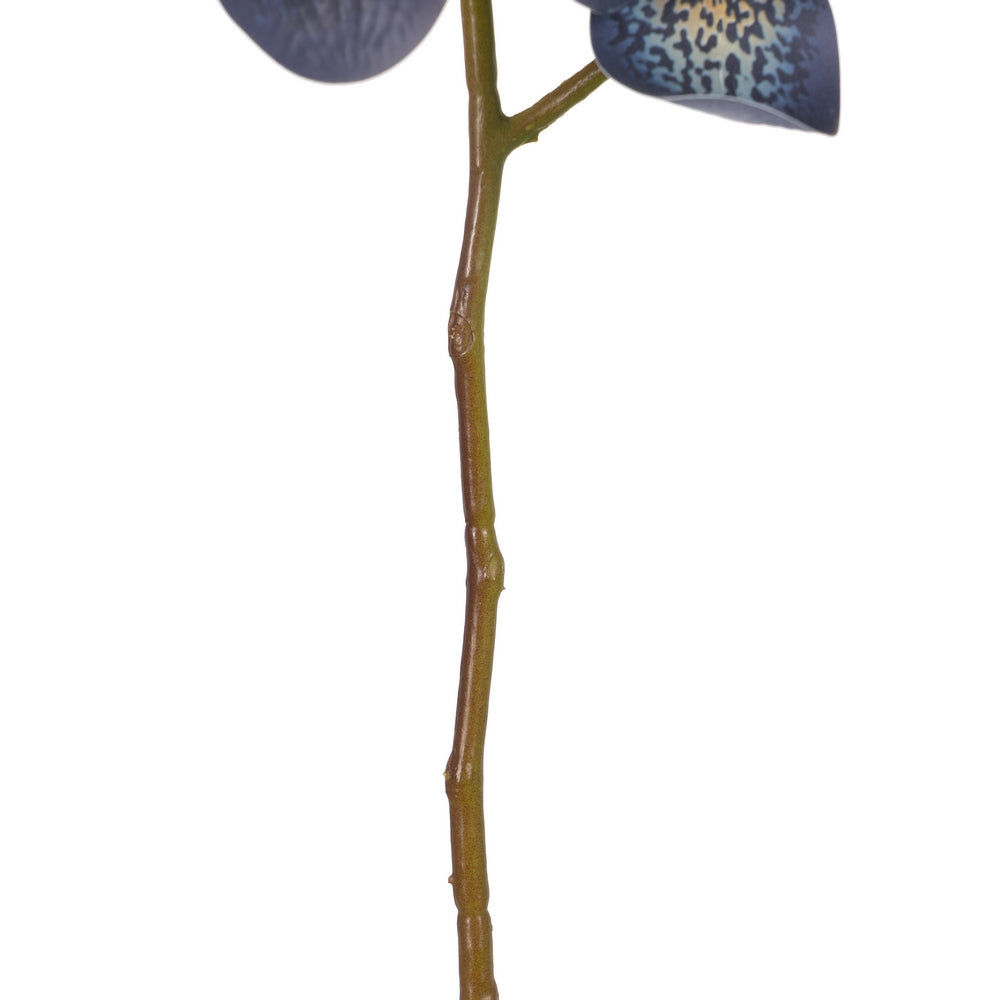 BLUE ORCHID RUBBER DECORATION 95 CM