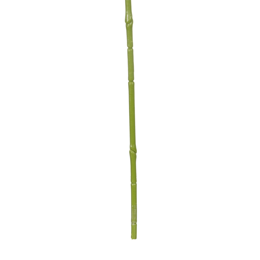 FLOR ORQUÍDEA BLANCO GOMA DECORACIÓN 96 CM