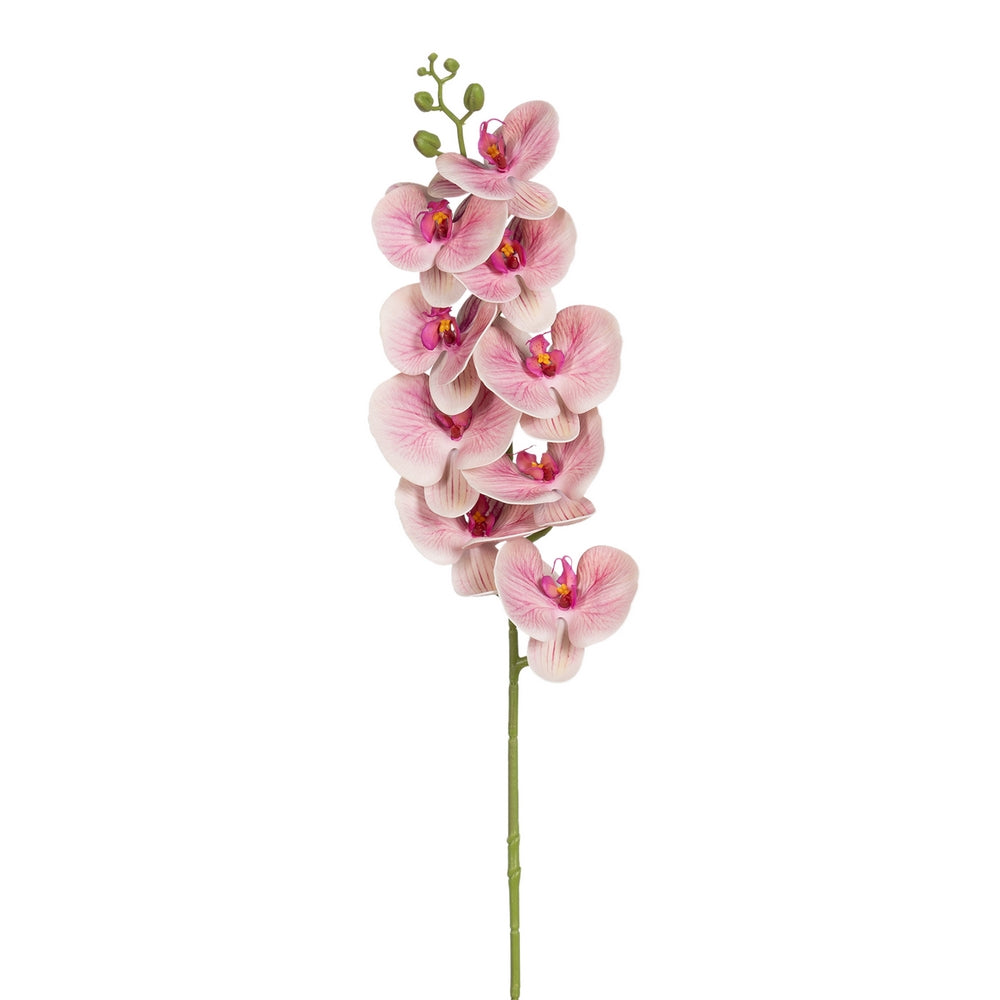 PINK ORCHID FLOWER RUBBER DECORATION 96 CM