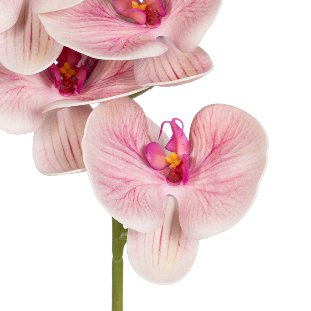 PINK ORCHID FLOWER RUBBER DECORATION 96 CM