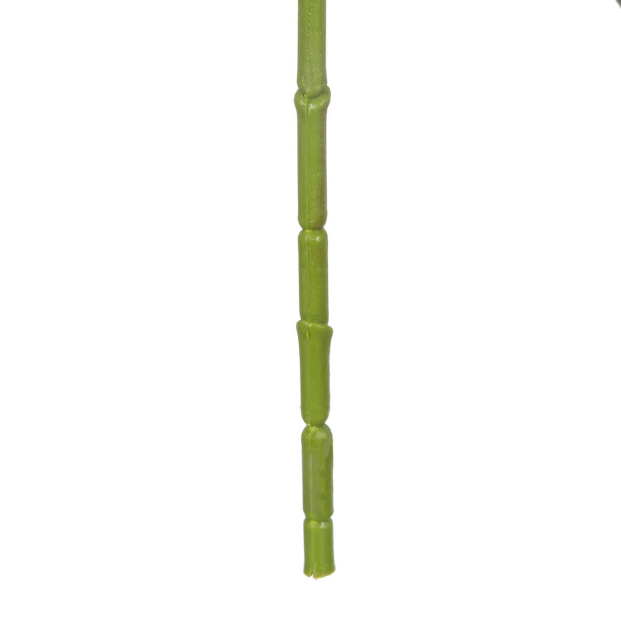 FLOR ORQUÍDEA BLANCO GOMA DECORACIÓN 71 CM