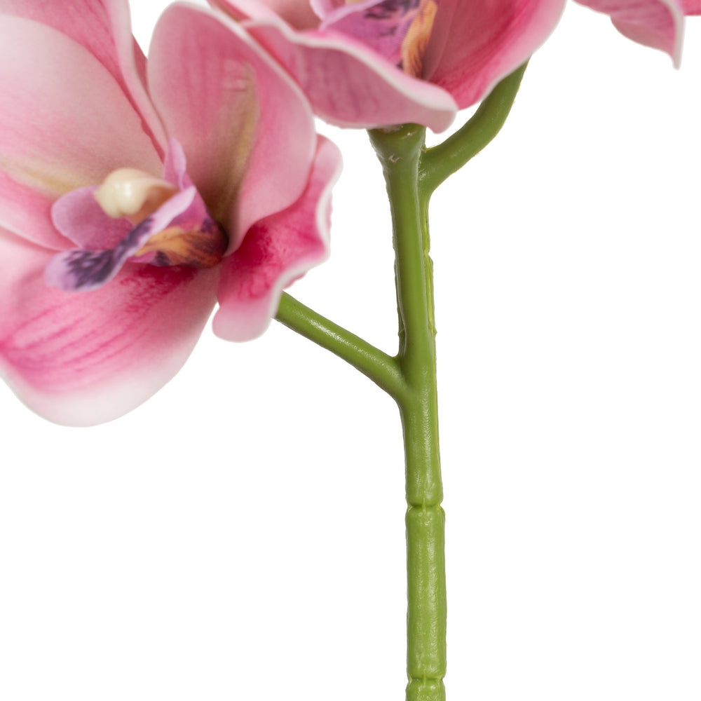 PINK ORCHID FLOWER RUBBER DECORATION 71 CM