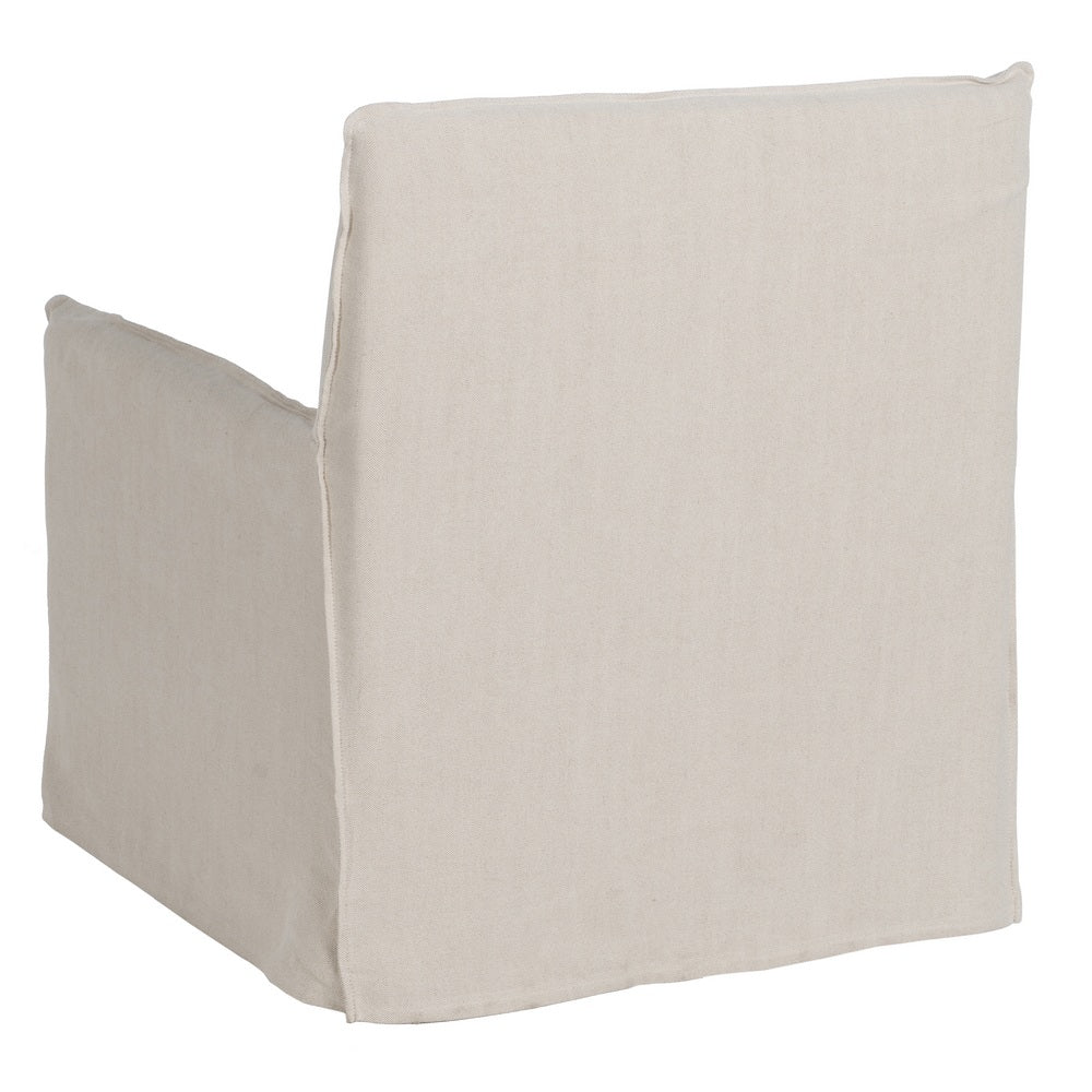 SILL�N CREMA TEJIDO-MADERA 75 X 76 X 90,50 CM